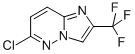Structure of IMIDAZO[1,2-B]PYRIDAZINE, 6-CHLORO-2-TRIFLUOROMETHYL-