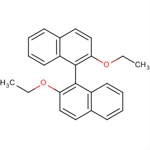 Structure of 1,1'-Binaphthalene, 2,2'-diethoxy-, (S)-