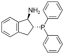 (1R,2R)-1-氨基-2-(二苯基膦基)二氢化茚, 97+%结构式