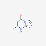Structure of Thiazolo[4,5-b]pyridine, 6-methyl-2-(propylsulfonyl)-
