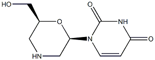 Structure of 1-[(2R,6S)-6-(hydroxyMethyl)-2-Morpholinyl]-2,4(1H,3H)-PyriMidinedione
