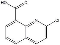 Structure of 2-chloroquinoline-8-carboxylic acid