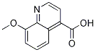 8-Methoxy-4-quinolinecarboxylic acid结构式
