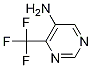 Structure of 4-(trifluoromethyl)-5-Pyrimidinamine