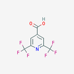 Structure of 2,6-Bis(trifluoromethyl)pyridine-4-carboxylic acid