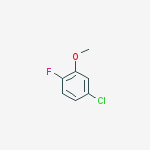 4-Chloro-1-fluoro-2-methoxybenzene结构式