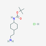 Structure of tert-Butyl (4-(2-aminoethyl)cyclohexyl)carbamate