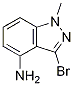 Structure of 4-Amino-3-bromo-1-methylindazole