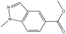 Structure of Methyl 1-methyl-indazole-5-carboxylate