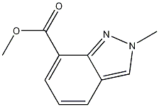 Structure of Methyl 2-methylindazole-7-carboxylate