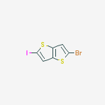 Structure of 2-Bromo-5-Iodo-Thieno[3,2-B]thiophene