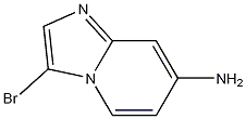 Structure of 3-Bromoimidazo[1,2-a]pyridin-7-amine