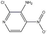 4-硝基-3-氨基-2-氯吡啶结构式