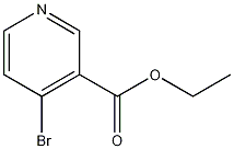 Structure of 4-Bromopyridine-3-carboxylic acid ethyl ester