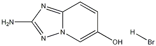 Structure of 2-Amino[1,2,4]triazolo[1,5-a]pyridin-6-olhydrobromide