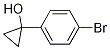 1-(4-bromophenyl)cyclopropanol结构式
