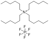Structure of TETRAHEXYLAMMONIUM HEXAFLUOROPHOSPHATE