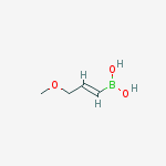 Structure of 3-METHOXY-1-PROPENYLBORONIC ACID