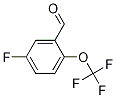 Structure of 5-fluoro-2-trifluoromethoxybenzaldehyde
