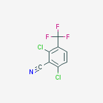 Structure of 2,6-Dichloro-3-(trifluoroMethyl)benzonitrile, JRD, 97%