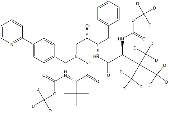 Structure of Deuterated Atazanivir