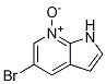 Structure of 1H-pyrrolo[2,3-b]pyridine, 5-broMo-, 7-oxide