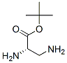 Structure of Alanine,  3-amino-,  1,1-dimethylethyl  ester