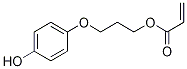 Structure of ACRYLIC ACID 3-(4-HYDROXY-PHENOXY)PROPYL ESTER