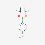 Structure of 4-Methoxycyclohexene-1-boronic Acid Pinacol Ester
