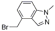 Structure of 4-Bromomethyl-1-methylindazole