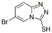 Structure of 6-Bromo-[1,2,4]triazolo[4,3-a]pyridine-3-thiol