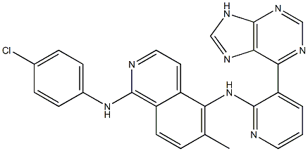 Structure of B-Raf inhibitor 1