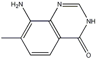 Structure of 7-Methyl-8-amino-4(3H)-Quinazolinone