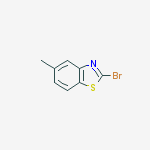 Structure of 2-Bromo-5-methylbenzothiazole