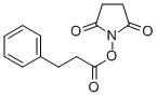 Structure of HYDROCINNAMIC ACID N-HYDROXYSUCCINIMIDE ESTER