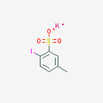 Structure of Potassium 2-iodo-5-methylbenzenesulfonate
