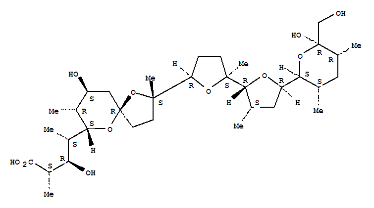 Structure of 3-O-demethylmonensin B