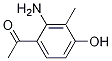 Structure of 1-(2-amino-4-hydroxy-3-methylphenyl)ethanone