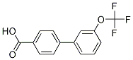 Structure of 3'-Trifluoromethoxy-biphenyl-4-carboxylic acid