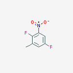 Structure of 2,5-Difluoro-1-methyl-3-nitrobenzene