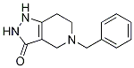 Structure of 5-benzyl-1,2,4,5,6,7-hexahydropyrazolo[4,3-c]pyridin-3-one