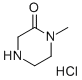 Structure of 1-METHYL-PIPERAZIN-2-ONE HYDROCHLORIDE