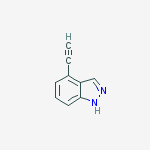 Structure of 4-ethynyl-1h-indazole