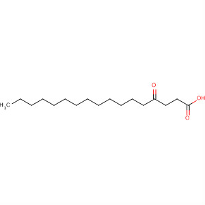 Structure of Heptadecanoic acid, 4-oxo-