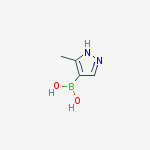 Structure of (5-Methyl-1H-pyrazol-4-yl)boronic acid