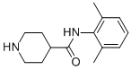 N-(2,6-Dimethylphenyl)-4-piperidinecarboxamide结构式