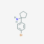 Structure of 1-(4-bromophenyl)Cyclopentanamine