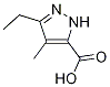 Structure of 3-ethyl-4-methyl-1H-pyrazole-5-carboxylic acid(SALTDATA: FREE)