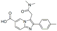 唑吡坦-6-羧酸结构式