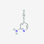 Structure of 4-ethynylpyridin-2-amine
